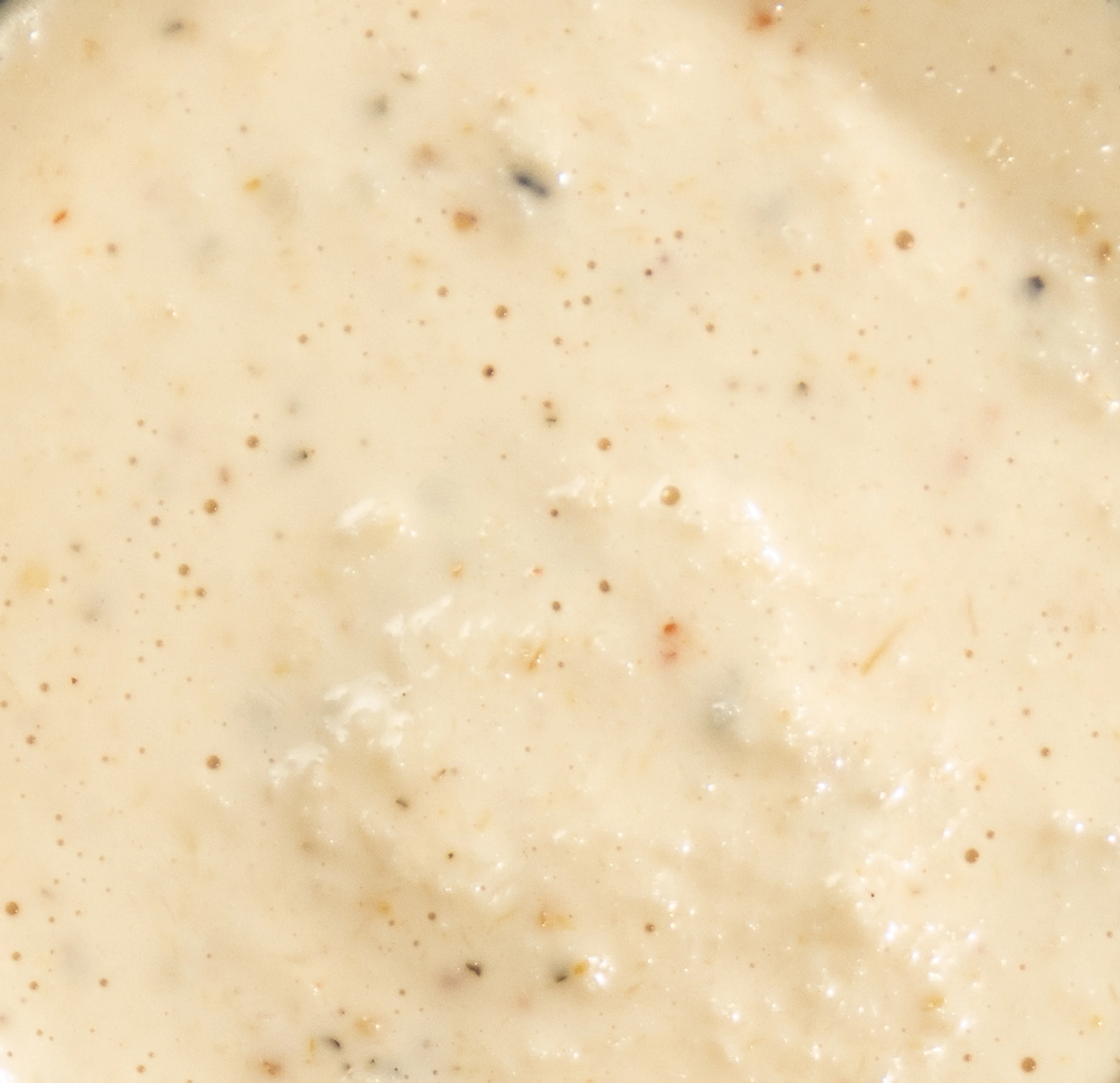 Horseradish sauce.