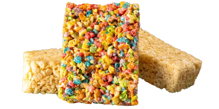 Colorful Rice Krispy treats