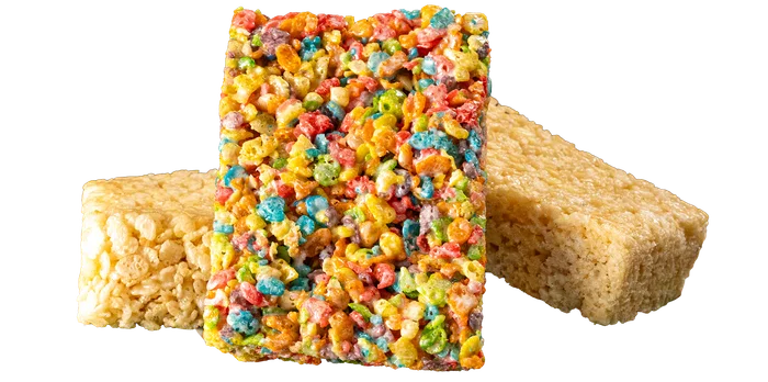 Colorful Rice Krispy treats