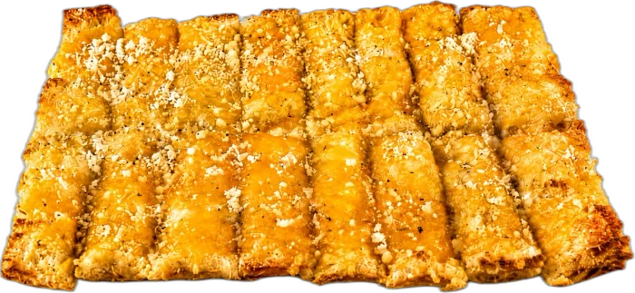 Signature garlic herb bread, garlic butter, cheddar, and provolone & shake. Served with marinara & ranch