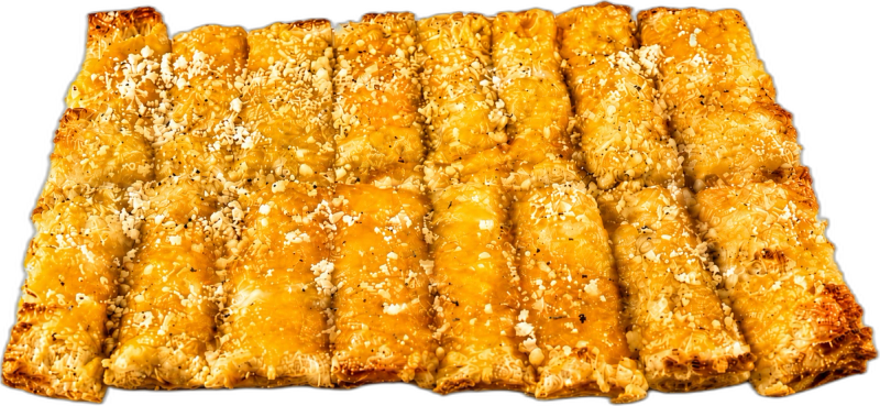 Signature garlic herb bread, garlic butter, cheddar, and provolone & shake. Served with marinara & ranch