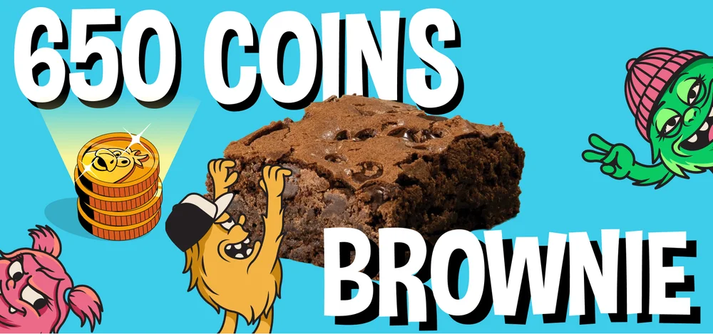 Free Brownie = 650