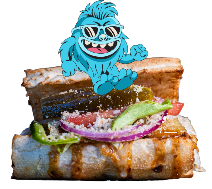 Driz sitting on a sub