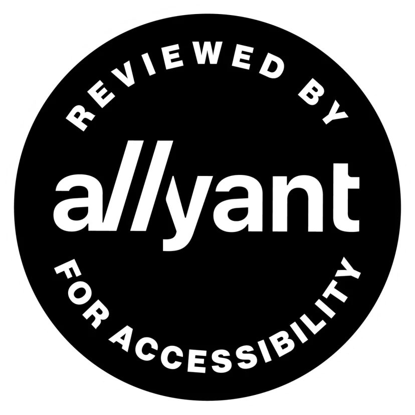 Reviewed by Allyant For Accessibility